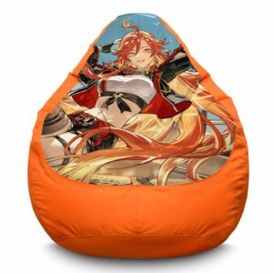 Кресло мешок «Крутая Мавуика. Приключения. Геншин Импакт. Cool Mavuika. Adventures. Genshin Impact. Oxford»