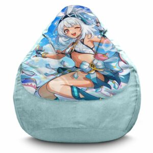 Кресло мешок «Муалани. Магия воды. Геншин Импакт. Mualani. Water Magic. Genshin Impact. Flock»