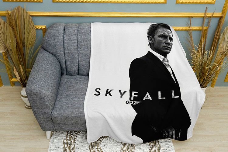 Плед. Агент 007. Координати Скайфол. Agent 007. Skyfall
