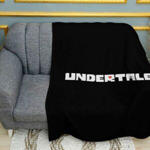 Плед «Андертейл. Лого. Undertale. Logo»
