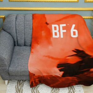Плед «Батлфилд 6. Боевое небо. Battlefield 6. Battle Sky»