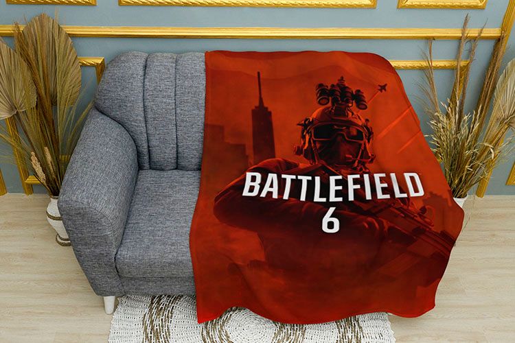 Плед. Бателфілд 6. Вогняний фронт. Battlefield 6. Fire Front