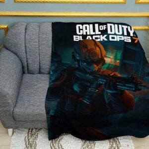 Плед «Зов долга. Боевая миссия. Call of Duty. Combat mission»