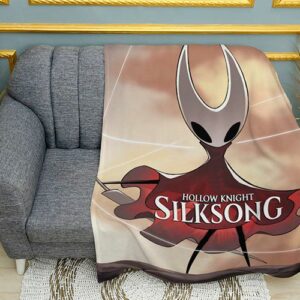 Плед «Хорнет. Тайны королевства. Hornet. Secrets of the Kingdom. Hollow Knight: Silksong»