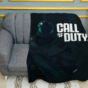 Плед «Поклик Обов'язку. Темний боець. Call of Duty. Dark Fighter»