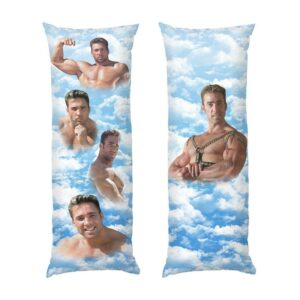 Дакимакура подушка для объятий «Билли Херрингтон. Облака силы. Billy Herrington. Clouds of Strength»