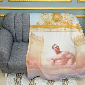 Плед «Біллі Геррінґтон. Райські ворота. Billy Herrington. Gates of Paradise»