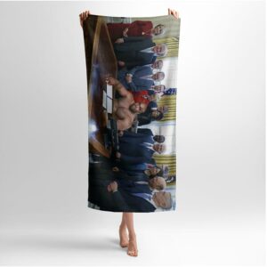 Рушник з принтом «Баррі Вуд. Кабінет президента. Barry Wood. President's Office»