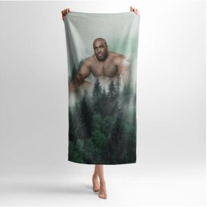 Рушник з принтом «Баррі Вуд. Сила природи. Barry Wood. Power of Nature»