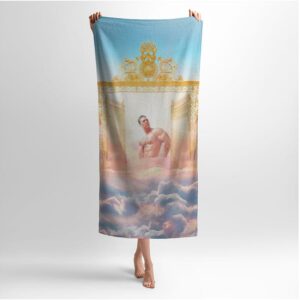 Рушник з принтом «Біллі Геррінґтон. Райські ворота. Billy Herrington. Gates of Paradise»