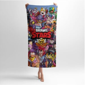 Рушник з принтом «Бравл Старс. Персонажі. Brawl Stars. Characters»