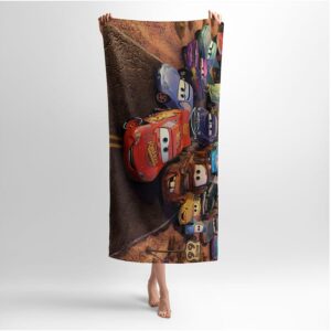 Рушник з принтом «Тачки. Команда МакКвіна. Cars. McQueen’s Crew»