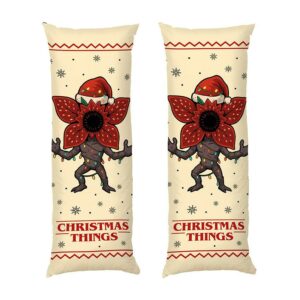 Дакимакура подушка для объятий «Санта Демогоргон. Очень странные дела. Santa Demogorgon. Stranger Things»