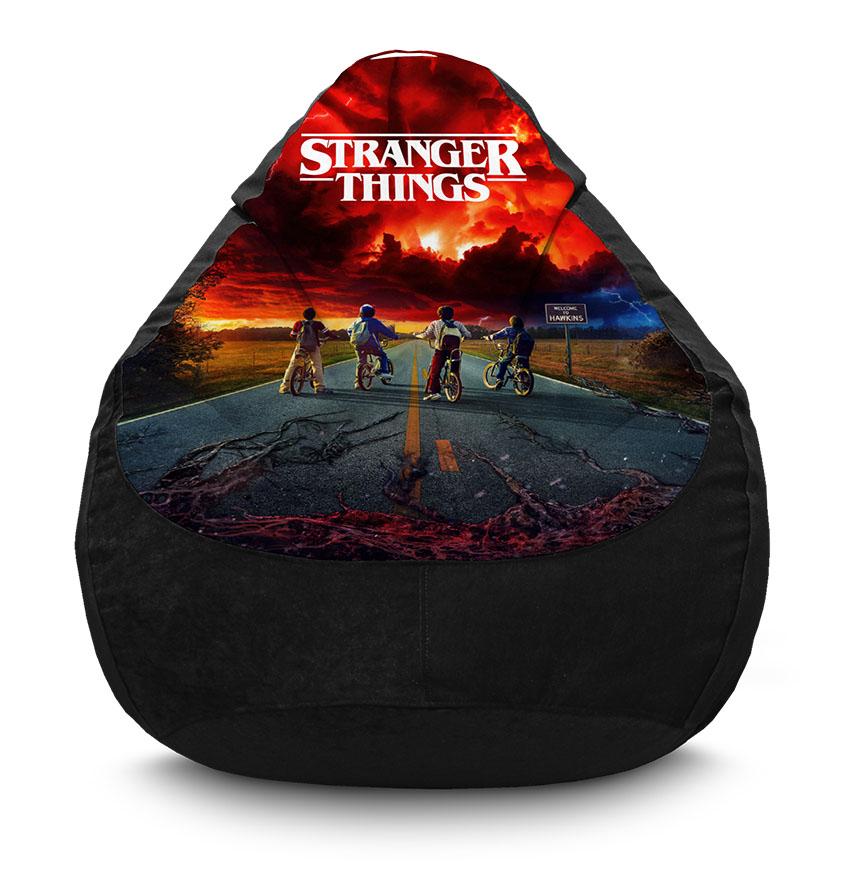 Крісло Дивні дива. Сильна команда. Stranger Things. Strong team. Flock