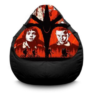 Крісло мішок «Дивні дива. Темний світ. Stranger Things. Dark World. Oxford»