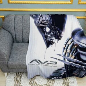 Плед «Чужой против Хищника. Эпическое противостояние. Alien vs Predator. Epic Showdown»