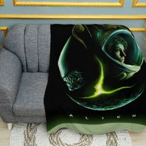 Плед «Чужой. Момент столкновения. Alien. Encounter Moment»