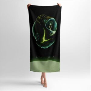 Рушник з принтом «Чужий. Момент Сутички. Alien. Encounter Moment»