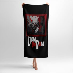 Рушник з принтом «Дандадан. Кен Такакура. Тінь Героя. Dandadan. Ken Takakura. Hero’s Shadow»
