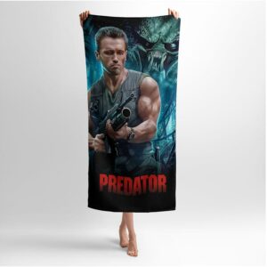 Рушник з принтом «Хижак. Полювання. Predator. Hunt»