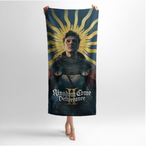 Рушник з принтом «Лицар Світла. Knight of Light. Kingdom Come: Deliverance II»