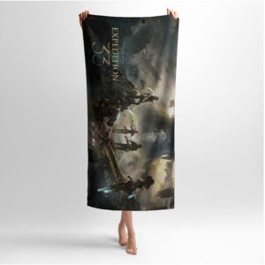 Рушник з принтом «Містичний шлях. Mystic Path. Clair Obscur: Expedition 33»