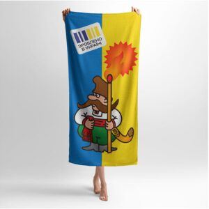 Рушник з принтом «Українські Сірники. Ukrainian Matches»