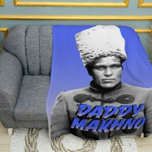 Плед «Батька Махно. Daddy Makhno»