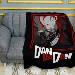 Плед «Дандадан. Кен Такакура. Тень Героя. Dandadan. Ken Takakura. Hero’s Shadow»