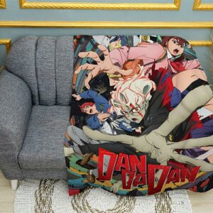 Плед «Дандадан. Сила Героев. Dandadan. Heroes Power»