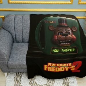 Плед «Пять ночей с Фредди 2. Игра начинается. Five Nights at Freddy's 2. Game Begins»