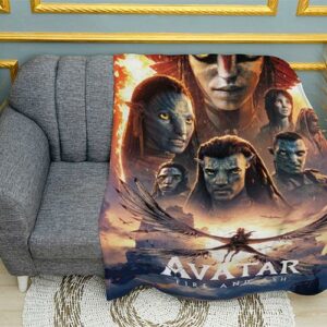 Плед «Аватар. Вогонь і попіл. Avatar. Fire and Ash»