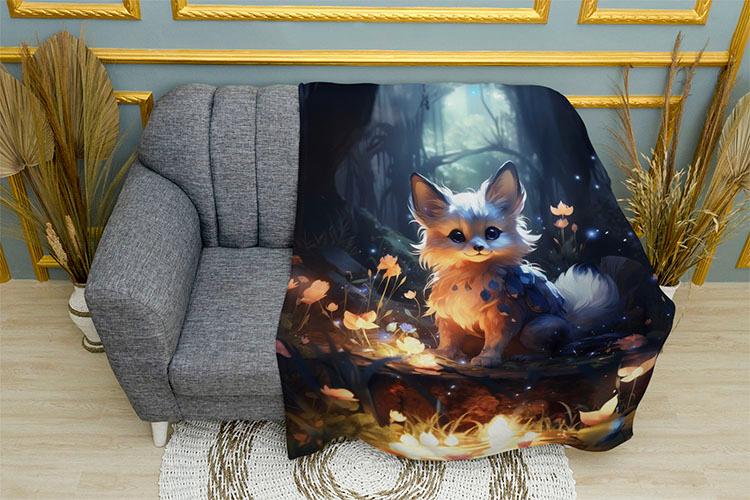 Pled-CHarivna-pukhnasta-lysychka.-Magic-fluffy-fox.jpg