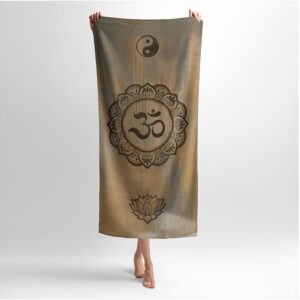 Рушник з принтом «Ом Мандала. Om Mandala»