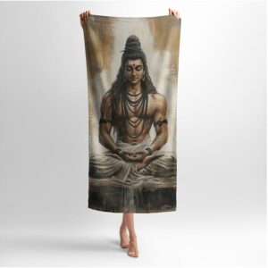 Рушник з принтом «Шива. Арт. Shiva. Art»
